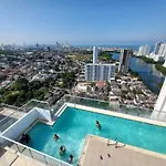 Skyline & Sea At Aqualina