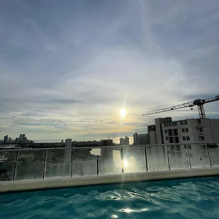 Skyline & Sea At Aqualina